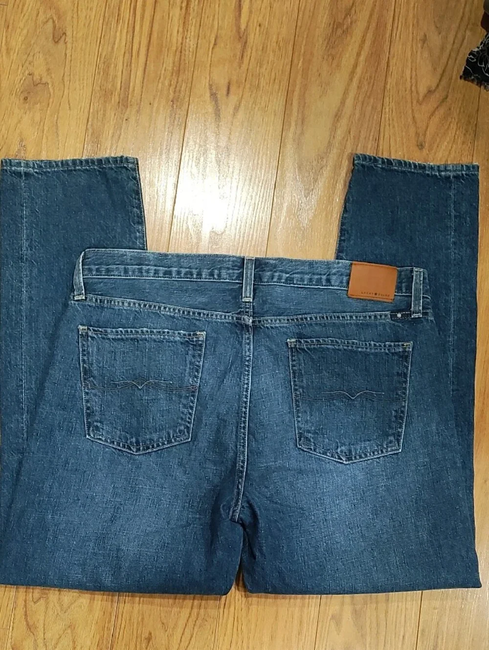 Lucky Brand Women’s Dark Blue Sienna Slim Boyfriend Jeans